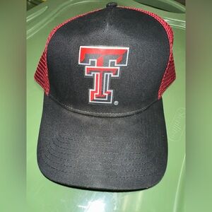 Texas Tech Black and Red Cap
